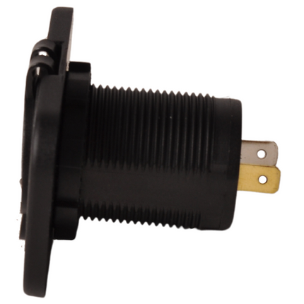 Cantonal USB inbouwdoos 12V/24V (tweevoudig)