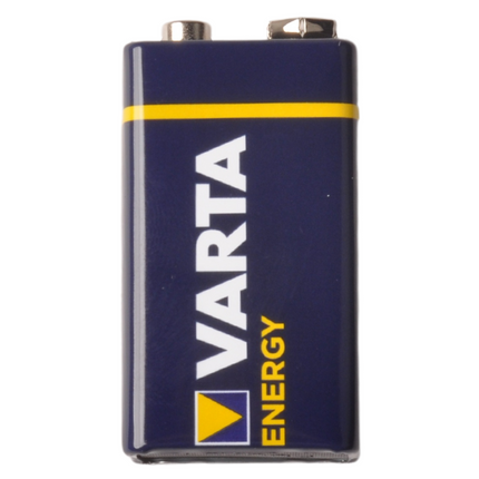 Cantonal Varta Energy Alkaline batterij 9V in blister
