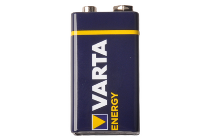 Cantonal Varta Energy Alkaline batterij 9V in blister