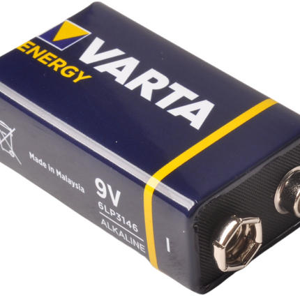 Cantonal Varta Energy Alkaline batterij 9V in blister