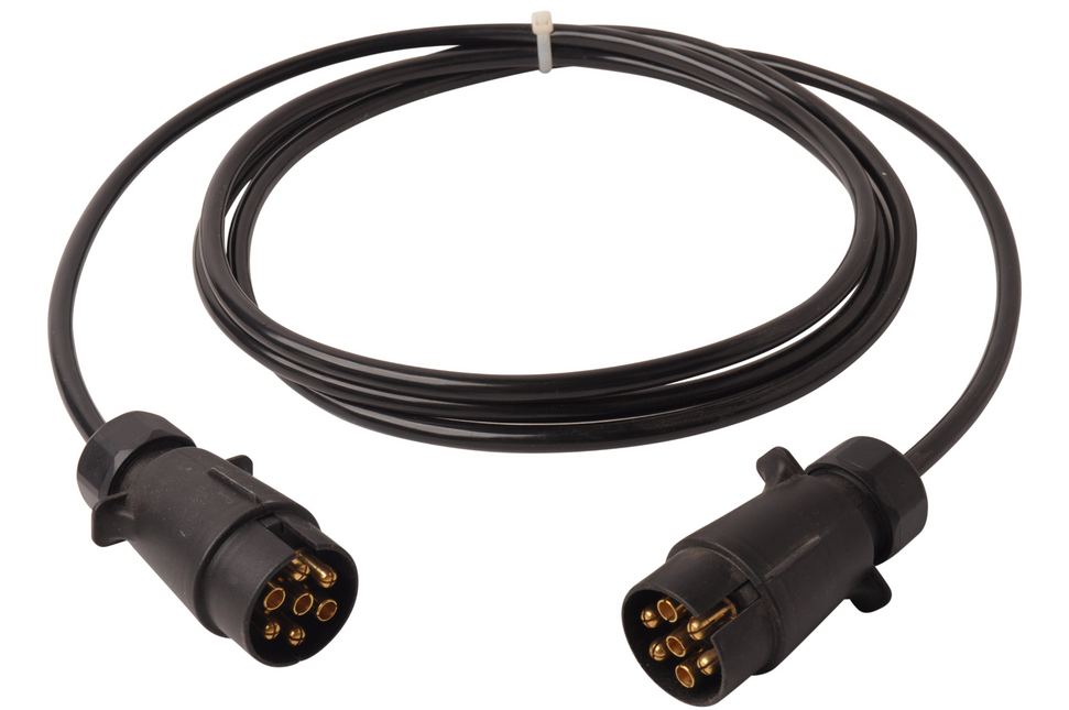 Cantonal Verlengkabel 3 meter 7 aderig met 2x 7-polige stekker - 300 cm