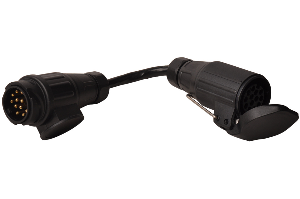 Cantonal Verlengstuk/ stekkerverlenger 13 polig - 10 cm kabel