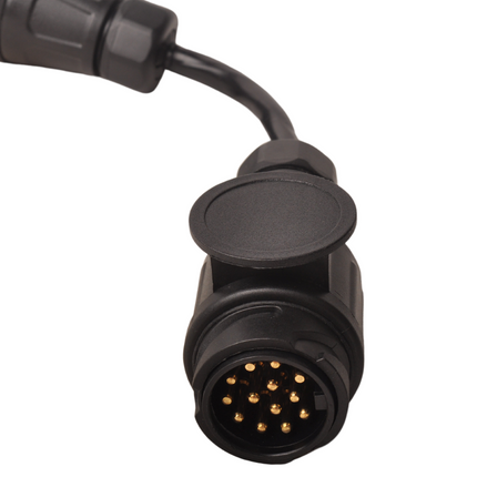 Cantonal Verlengstuk/ stekkerverlenger 13 polig - 10 cm kabel