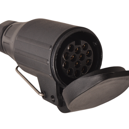 Cantonal Verlengstuk/ stekkerverlenger 13 polig - 10 cm kabel