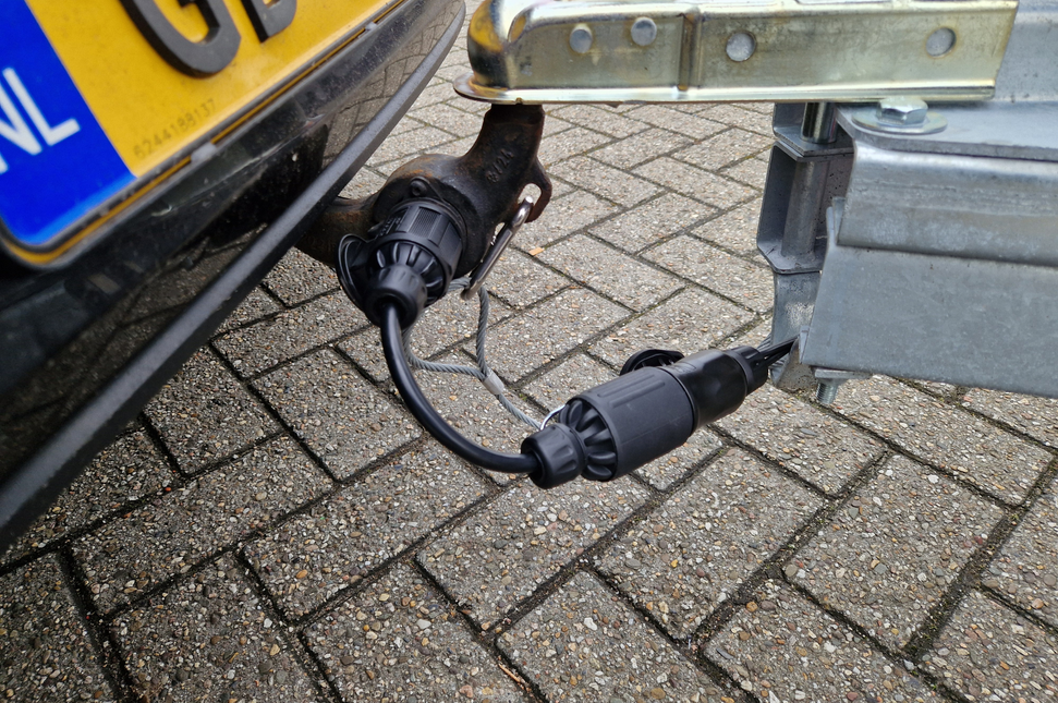 Cantonal Verlengstuk/ stekkerverlenger 13 polig - 10 cm kabel