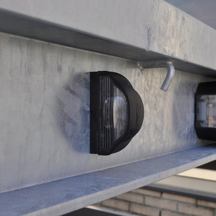 Cantonal Verlichting aspock - Nummerplaatverlichting - Regpoint - 800mm - Zwart