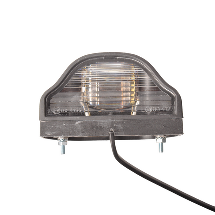 Cantonal Verlichting aspock - Nummerplaatverlichting - Regpoint - 800mm - Zwart