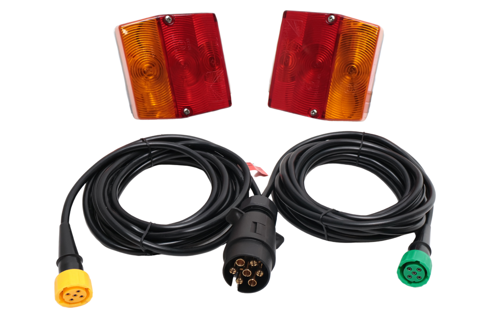 Cantonal Verlichtingsset - Aspock Minipoint - 4 meter hoofdkabel - 7 polig - Plug & Play