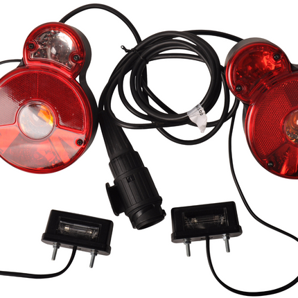 Cantonal Verlichtingsset - Twinny Load fietsendrager - 13 polig - incl. kentekenverlichting