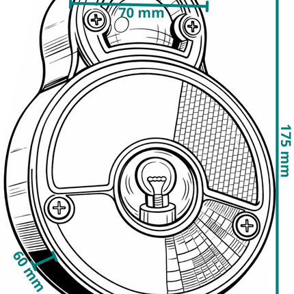 Cantonal Verlichtingsset - Twinny Load fietsendrager - 13 polig - incl. kentekenverlichting