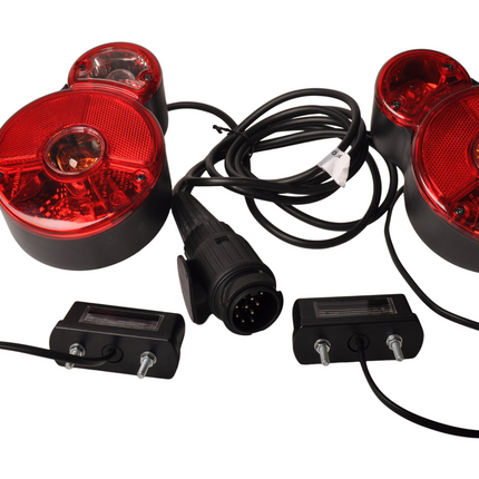 Cantonal Verlichtingsset - Twinny Load fietsendrager - incl. kentekenverlichting