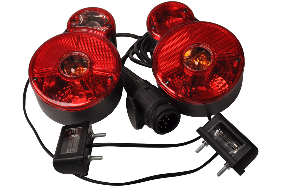 Cantonal Verlichtingsset - Twinny Load fietsendrager - incl. kentekenverlichting