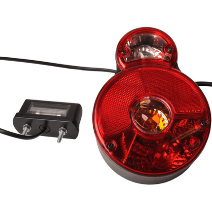 Cantonal Verlichtingsset - Twinny Load fietsendrager - incl. kentekenverlichting