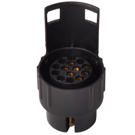 Cantonal Verloopstekker adapter Premium : Auto 7 polig - Aanhanger 13 polig