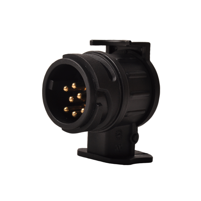 Cantonal Verloopstekker /adapter premium kwaliteit: Auto 13 polig - Aanhanger 7 polig