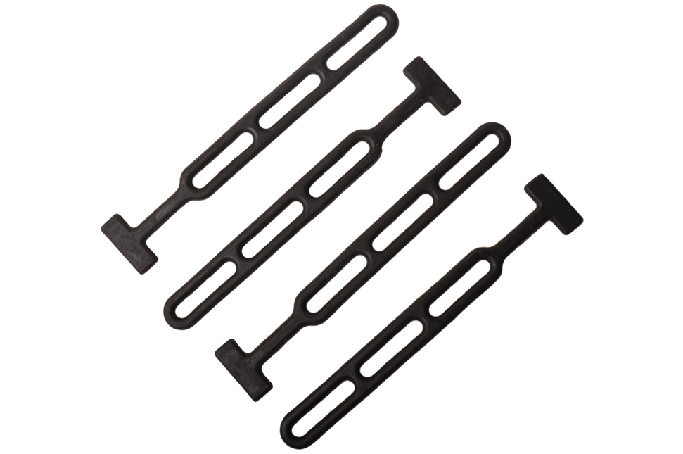 Cantonal Verstelbare Spanrubber 28 cm - 4 stuks