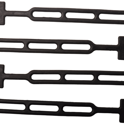 Cantonal Verstelbare Spanrubber 28 cm - 4 stuks