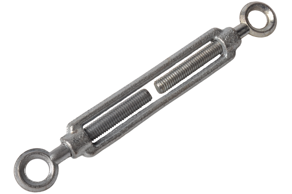 Cantonal Verzinkt stalen spanschroef met staaldraad M8 - uitgedraaid 230 mm - ingedraaid 150 mm