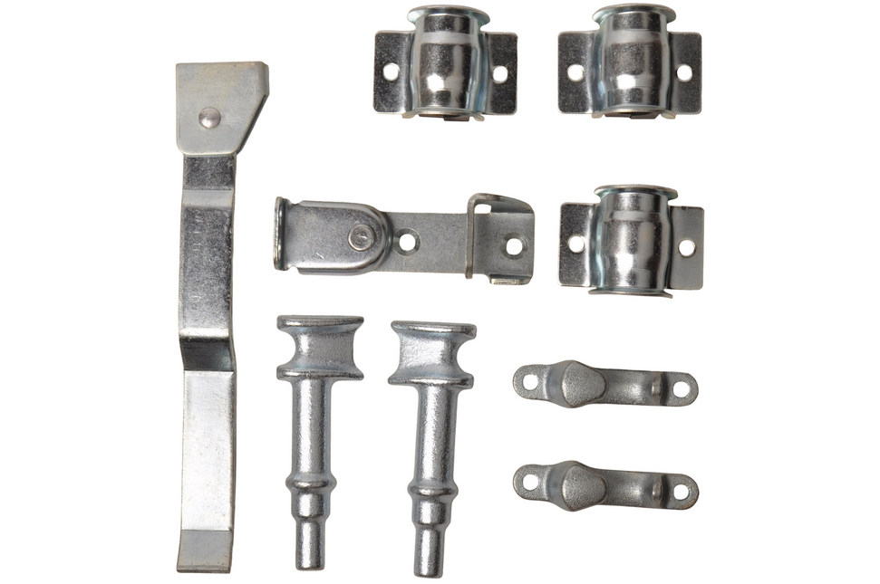 Cantonal Verzinkte draaistangsluiting - links - voor Ø22 mm stang