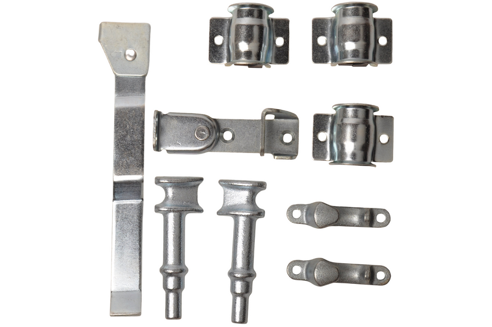 Cantonal Verzinkte draaistangsluiting - rechts - voor Ø22 mm stang