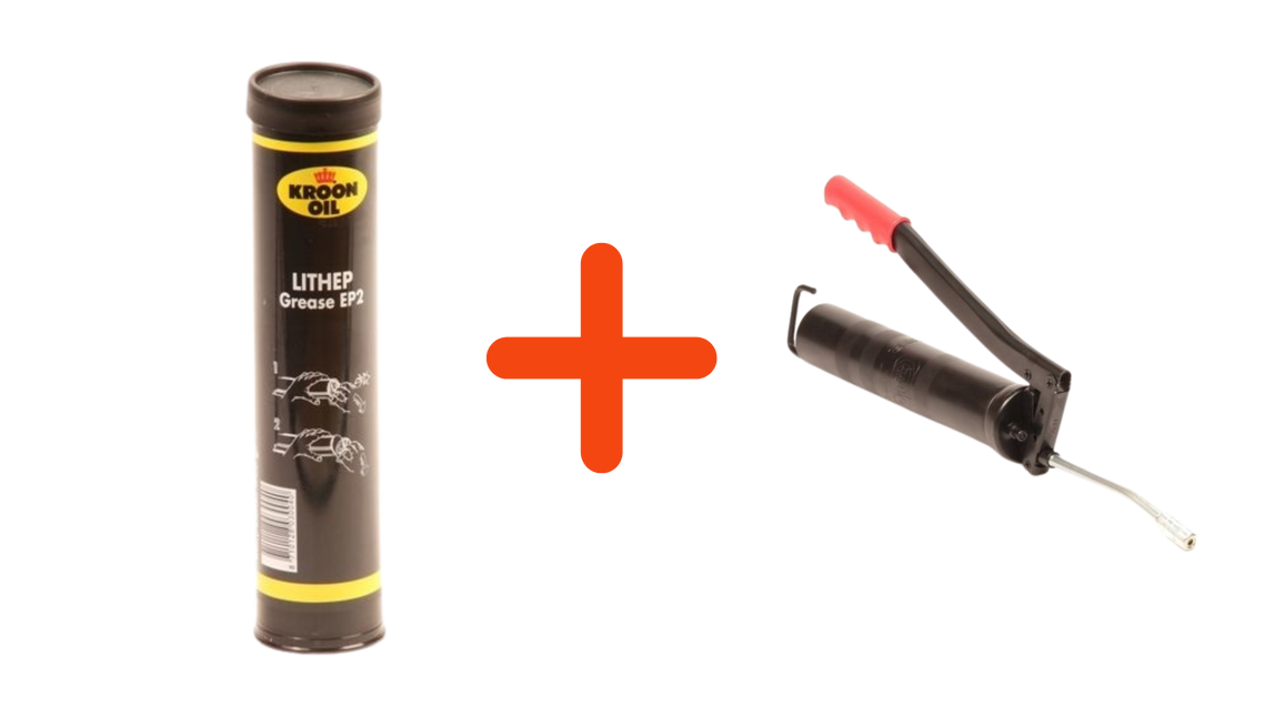 Cantonal Vetpatroon EP2 400 gram + professionele vetspuit