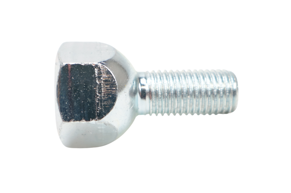 Cantonal Wielbout - bolconisch/sferisch - M10x1.25 - geschikt voor 8 inch velgen met vetnippel uitsparing