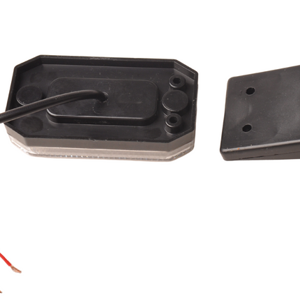 Cantonal Witte Zijmarkeringslamp - L/R - 12-24V - inclusief steun - wit