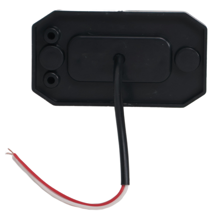 Cantonal Witte Zijmarkeringslamp - L/R - 12-24V - inclusief steun - wit