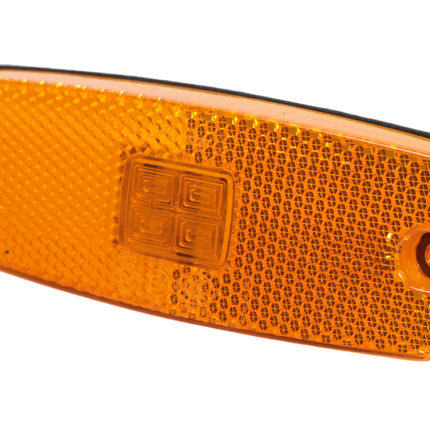 Cantonal Zijmarkeringslamp LED - 110x43 mm - oranje/geel - losse draad aansluiting