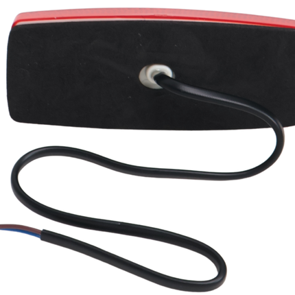Cantonal Zijmarkeringslamp LED - 110x44 mm - rood - losse draad aansluiting