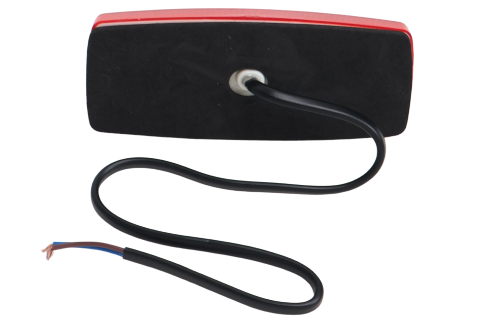 Cantonal Zijmarkeringslamp LED - 110x44 mm - rood - losse draad aansluiting