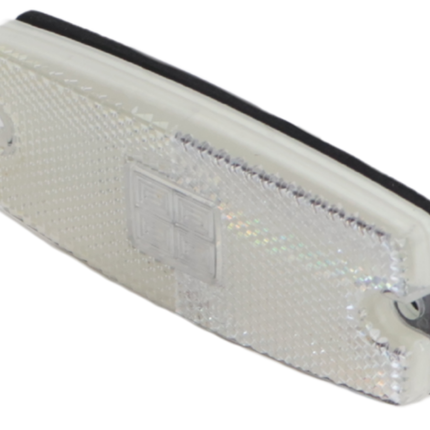 Cantonal Zijmarkeringslamp LED - 110x44 mm - wit - losse draad aansluiting