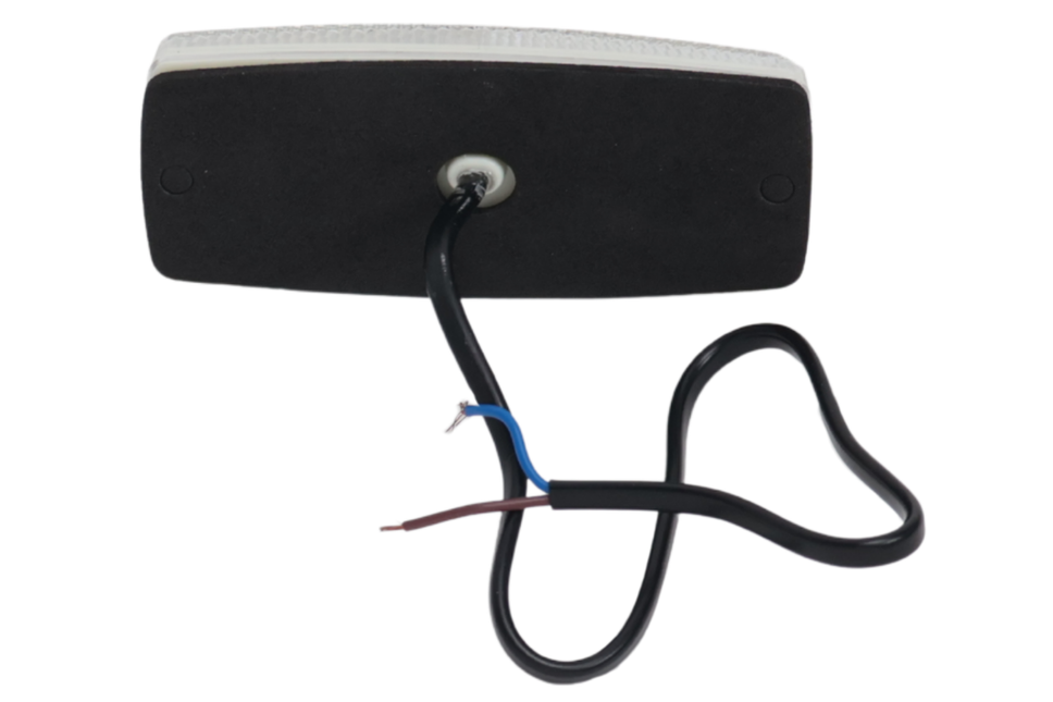 Cantonal Zijmarkeringslamp LED - 110x44 mm - wit - losse draad aansluiting