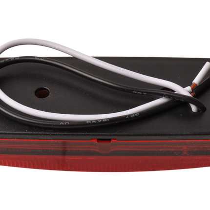 Cantonal Zijmarkeringslamp Rood LED 110x40 mm