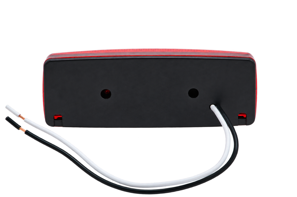 Cantonal Zijmarkeringslamp Rood LED 110x40 mm