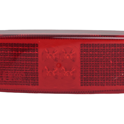 Cantonal Zijmarkeringslamp Rood LED 110x40 mm