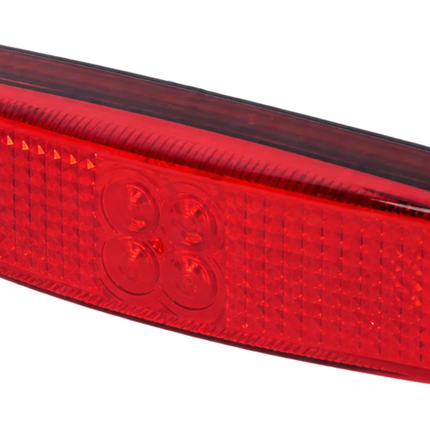 Cantonal Zijmarkeringslamp Rood LED 110x40 mm