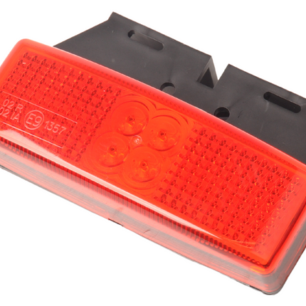 Cantonal Zijmarkeringslamp Rood LED met houder