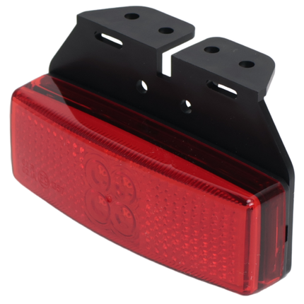 Cantonal Zijmarkeringslamp Rood LED met houder