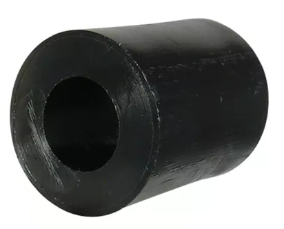 Cantonal Zwarte afstandsbus 20x25x12,8 mm - PE materiaal