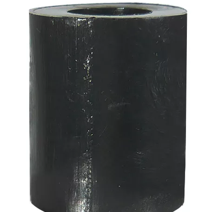 Cantonal Zwarte afstandsbus 20x25x12,8 mm - PE materiaal