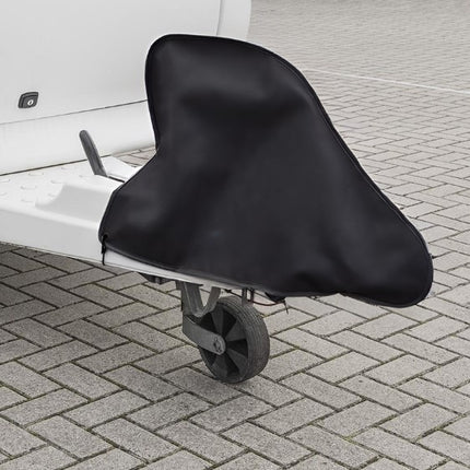 Cantonal Zwarte disselhoes 87x55 cm - PU materiaal - inclusief elastiek