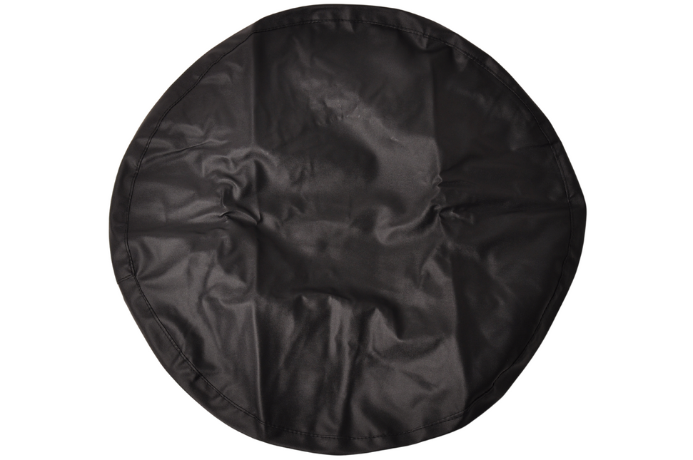 Cantonal Zwarte reservewiel hoes - 13 inch - Ø58x21 cm