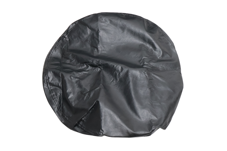 Cantonal Zwarte reservewiel hoes - 14/15 inch - Ø65x21 cm