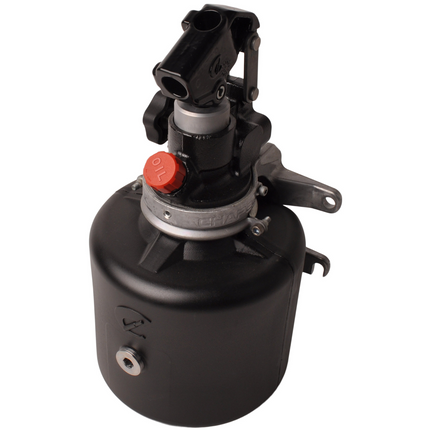 Chapel hydraulique Handpomp - verzinkt - 4 liter reservoir voor kipper