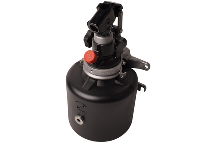 Chapel hydraulique Handpomp - verzinkt - 4 liter reservoir voor kipper