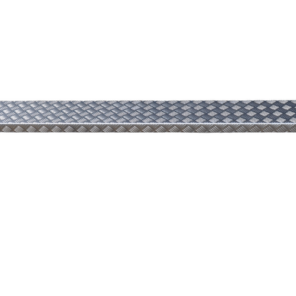 De Haan Aluminium traanplaat tandem spatbord - IFor Williams - 2350x220x500 mm - 5-kant