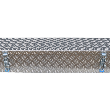 De Haan DE HAAN BOX HE - 1200x380x190 mm - waterdichte en stofdichte aluminium traanplaat disselbak - voorzien van spansluiting