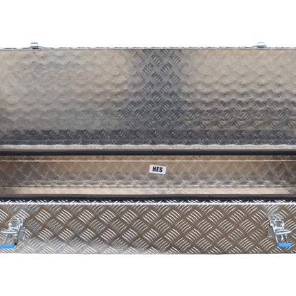 De Haan DE HAAN BOX HE - 1200x380x190 mm - waterdichte en stofdichte aluminium traanplaat disselbak - voorzien van spansluiting