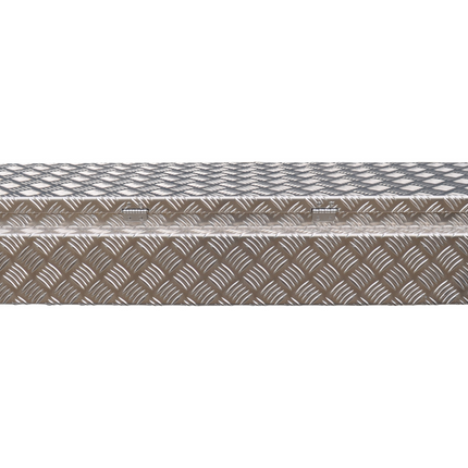 De Haan DE HAAN BOX HE - 1200x380x190 mm - waterdichte en stofdichte aluminium traanplaat disselbak - voorzien van spansluiting